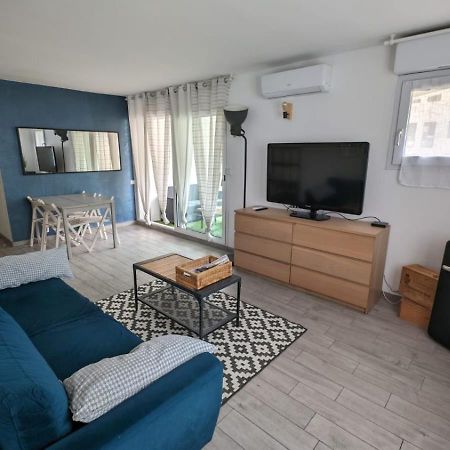 Charmant 2P, Piscine, Clim, A 5 Min De La Plage Валорис Екстериор снимка
